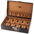 Squiggly bond-10-Brown2 Watch storage box Horlogekist