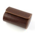 Squiggly WATCHROLL-TWO-BR Watchroll Two Brown Horlogekist - 2